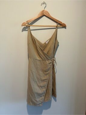 & Other Stories Wrap Mini Dress